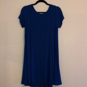 Old Navy: Blue T-Shirt Dress